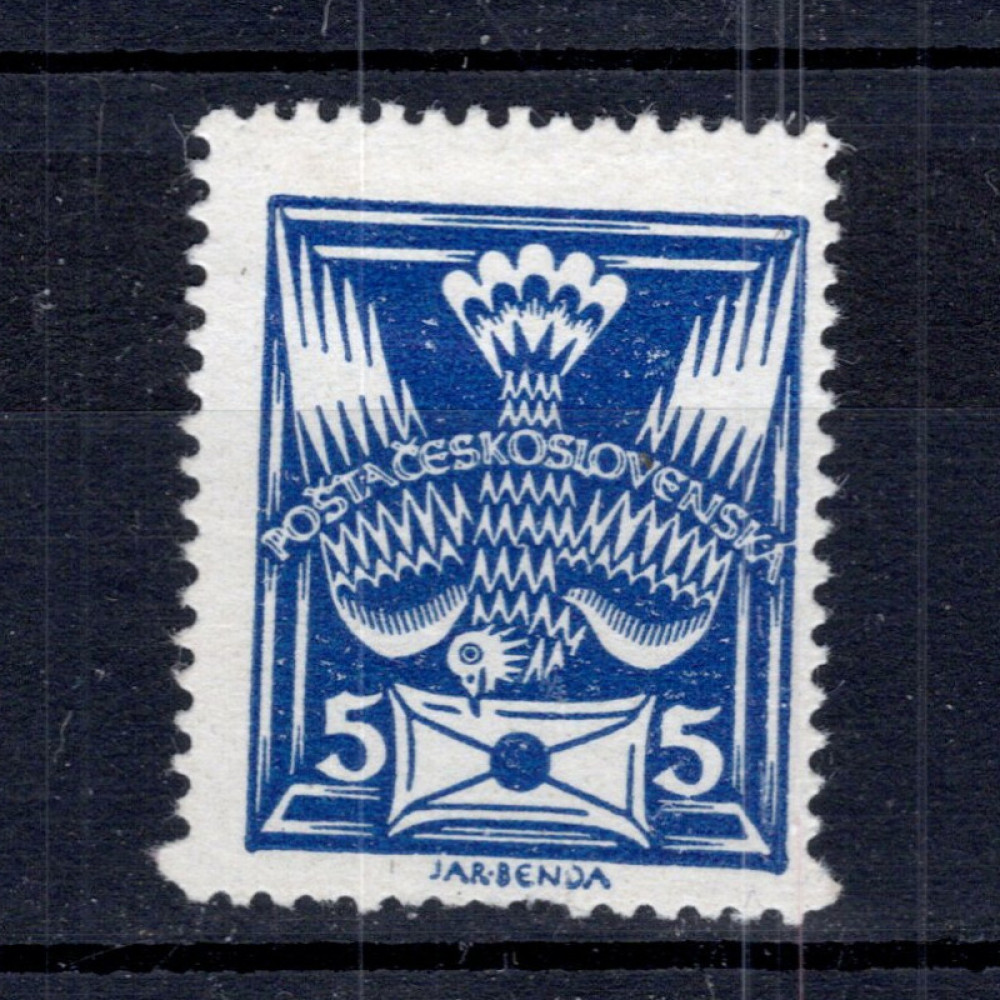 Známka ČSR, Pof.143*, 5h Známka ČSR, Pof.143*, 5h
