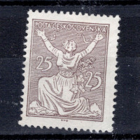 Známka ČSR, Pof.152*, 25h Známka ČSR, Pof.152*, 25h