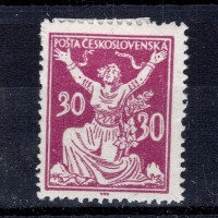 Známka ČSR, Pof.153*, 30h Známka ČSR, Pof.153*, 30h