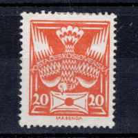 Známka ČSR, Pof.148*, 20h Známka ČSR, Pof.148*, 20h