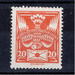 Známka ČSR, Pof.148*, 20h