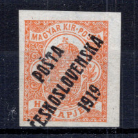 Známka ČSR, Pof.125z*, III. typ, 2 fi