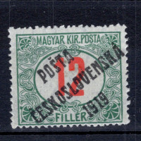 Známka ČSR, Pof.136*, IV. typ, 12f Známka ČSR, Pof.136*, IV. typ, 12f