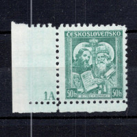 Známka s DČ ČSR, Pof.292**, 50h