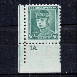 Briefmarken mit Kennzeichen Tschechoslowakei, Pof.291 (Pof. 291)**, 50h