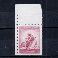 Známka ČSR, Pof.316**, 1 Kč + 50h