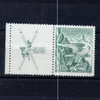 Známka s kupóny ČSR, Pof.331**, 50h