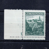 Známka s DČ ČSR, Pof.307**, 2 Kč