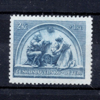 Známka ČSR, Pof.317**, 2 Kč + 50h