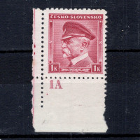 Známka s DČ ČSR, Pof.352**, 1 K