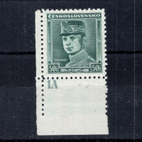 Známka s DČ ČSR, Pof.346**, 50h