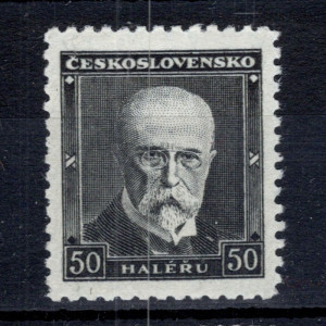 Smuteční - úmrtí T.G.Masaryka