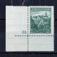 Známka s DČ ČSR, Pof.307**, 2 Kč
