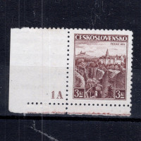 Známka s DČ ČSR, Pof.309**, 3 Kč