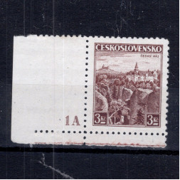 Známka s DČ ČSR, Pof.309**, 3 Kč