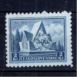 Briefmarke Tschechoslowakei, Pof.290 (Pof. 290)**, 2 Kč