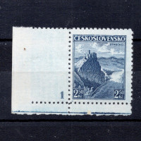 Známka s DČ ČSR, Pof.308**, 2,50 Kč