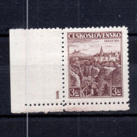 Známka s DČ ČSR, Pof.309**, 3 Kč