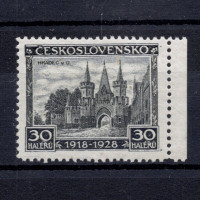 Známka ČSR, Pof.233**, 30h