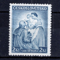 Známka ČSR, Pof.297*, 2 Kč + 50h