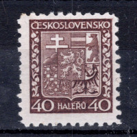 Známka ČSR, Pof.253a*, 40h