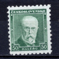 Známka ČSR, Pof.258*, typ II, 50h