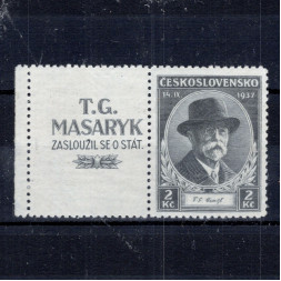 Briefmarke mit Ziefeldern Tschechoslowakei, Pof.325 (Pof. 325)*, 2 Kč