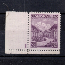 Briefmarken mit Kennzeichen Tschechoslowakei, Pof.310 (Pof. 310)*, 3,50 Kč