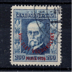 Sello Checoslovaquia, Pof.185 (Pof. 185), Usado #, 200h