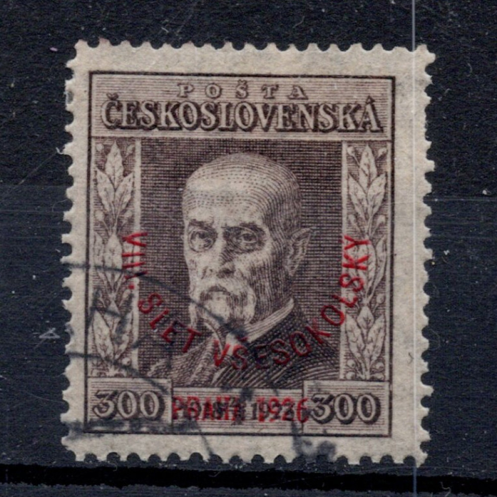 Známka ČSR, Pof.186#, 300h