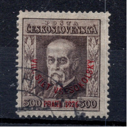 Sello Checoslovaquia, Pof.186 (Pof. 186), Usado #, 300h