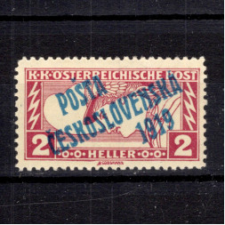 Sello Checoslovaquia, Pof.58A (Mi. 70), MH, 5h