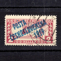 Briefmarke Tschechoslowakie, Pof.57A (Mi. 69Aa)#, 2h