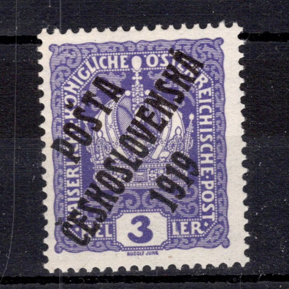 Briefmarke Tschechoslowakie, Pof.33 (Mi. 40)*, 3h