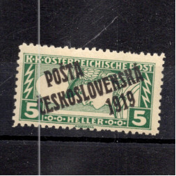 Sello Checoslovaquia, Pof.58B (Pof. 58B), MH, 5h