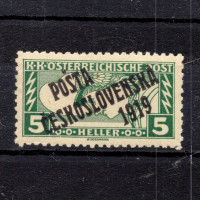 Briefmarke Tschechoslowakie, Pof.58B (Pof. 58B)*, 5h