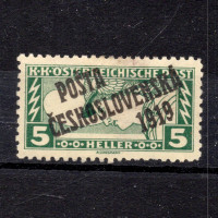 Briefmarke Tschechoslowakie, Pof.58B (Pof. 58B)*, 5h