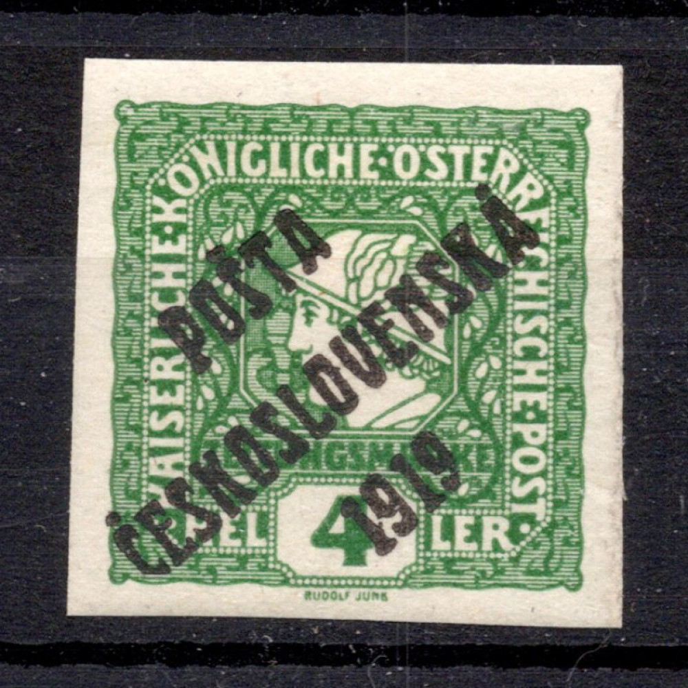 Briefmarke Tschechoslowakie, Pof.61 (Mi. 100)*, 4h