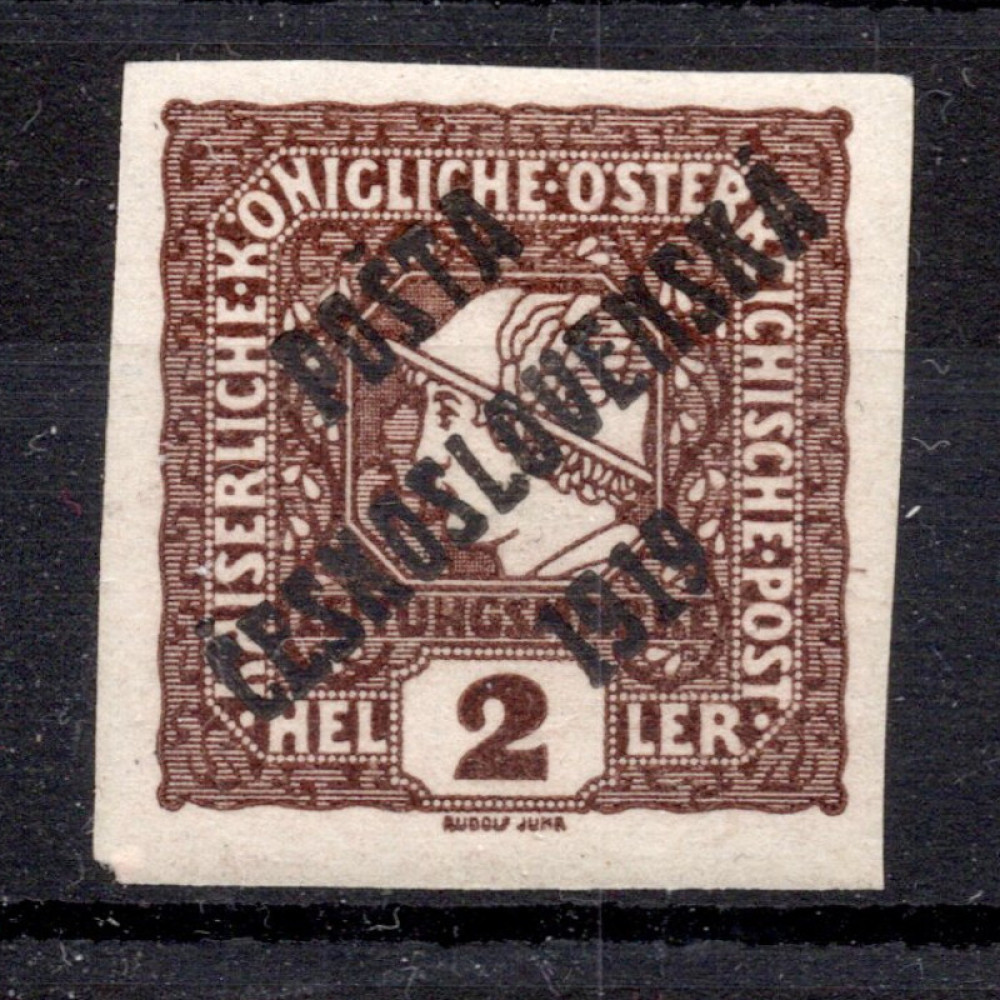 Briefmarke Tschechoslowakie, Pof.60 (Mi. 99)*, 2h