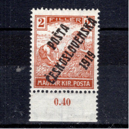 Briefmarke Tschechoslowakie, Pof.101 (Mi. 120)*, 2f