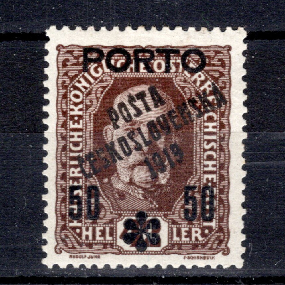 Sello Checoslovaquia, Pof.88 (Mi. 97), MH, 50/42h