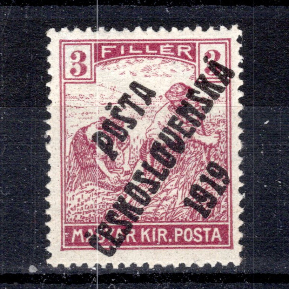 Selo Tchecoslováquia, Pof.102 (Mi. 121), MH, 3f