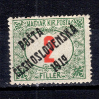Sello Checoslovaquia, Pof.132 (Mi. 151), MH, 2f