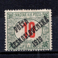 Briefmarke Tschechoslowakie, Pof.135 (Mi. 154)*, 10f