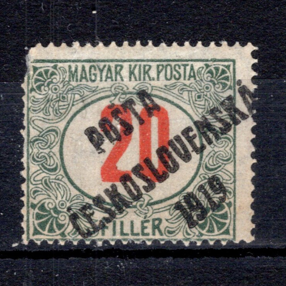Briefmarke Tschechoslowakie, Pof.138 (Mi. 157)*, 20f