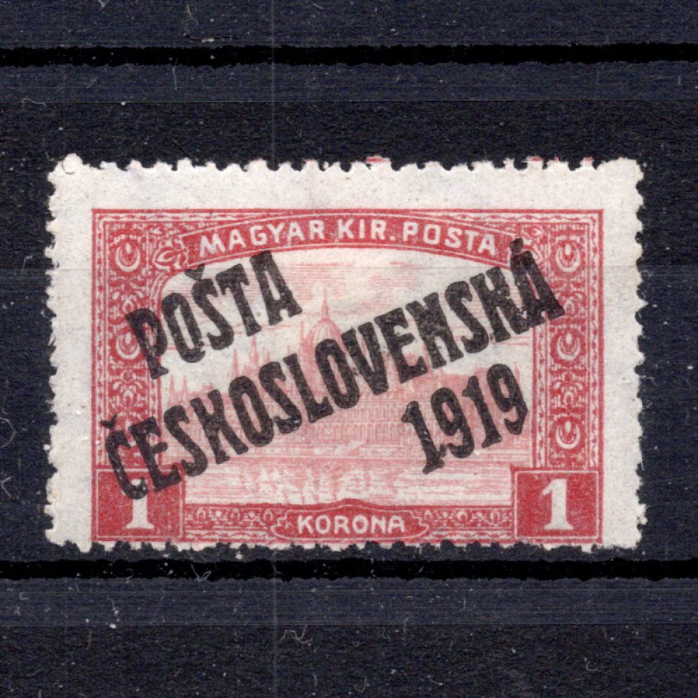 Briefmarke Tschechoslowakie, Pof.114 (Mi. 133)*, 1K