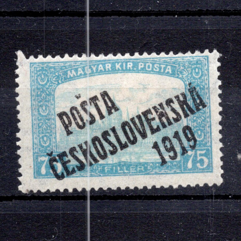 Briefmarke Tschechoslowakie, Pof.112 (Mi. 131)*, 75f