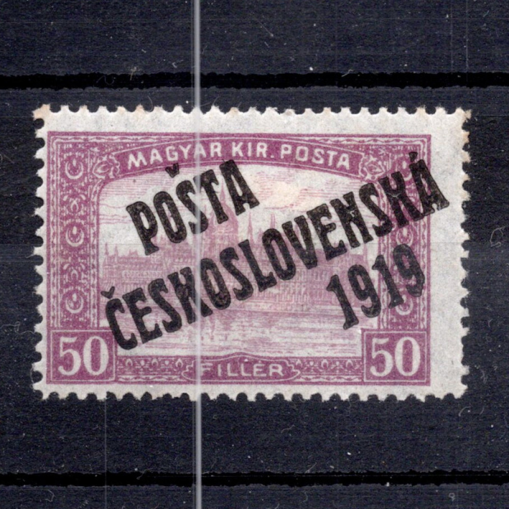 Selo Tchecoslováquia, Pof.111 (Mi. 130), MH, 50f