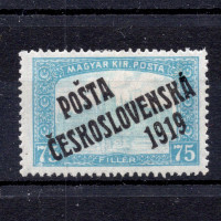 Briefmarke Tschechoslowakie, Pof.112 (Mi. 131)*, 75f