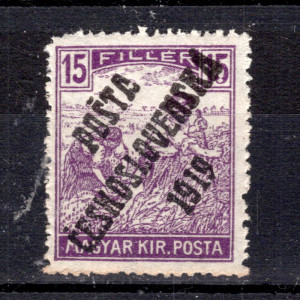 Známka ČSR, Pof.106**, III. typ, 15f